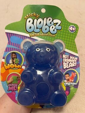 Mega Squish Bear - Blue